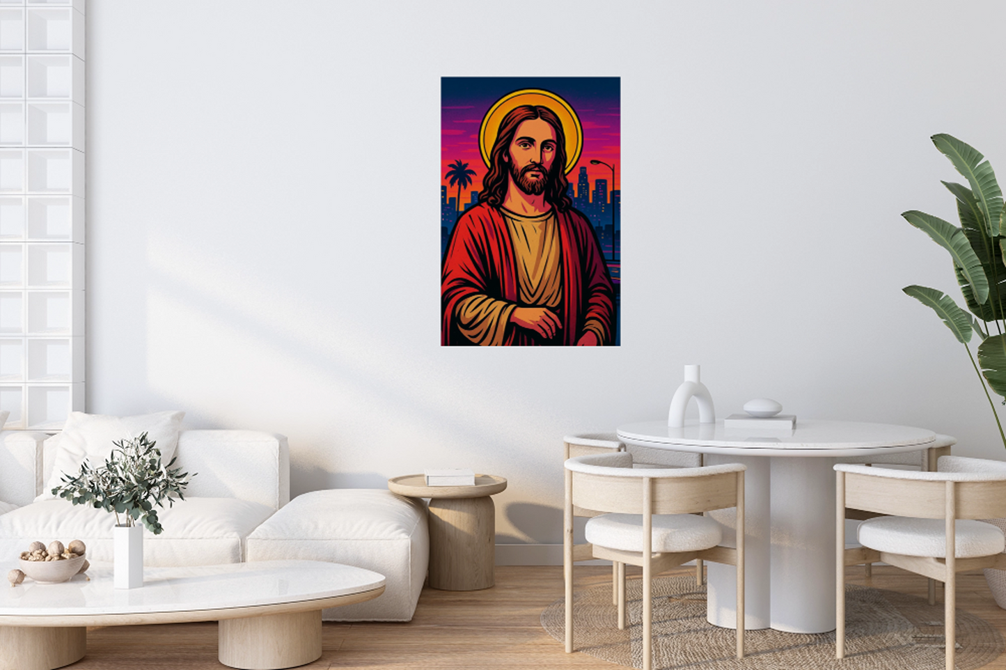 Sacred Portrait Wall Art Printable | Spiritual Icon Digital Download | Religious Home Decor Poster | Inspirational Art Print