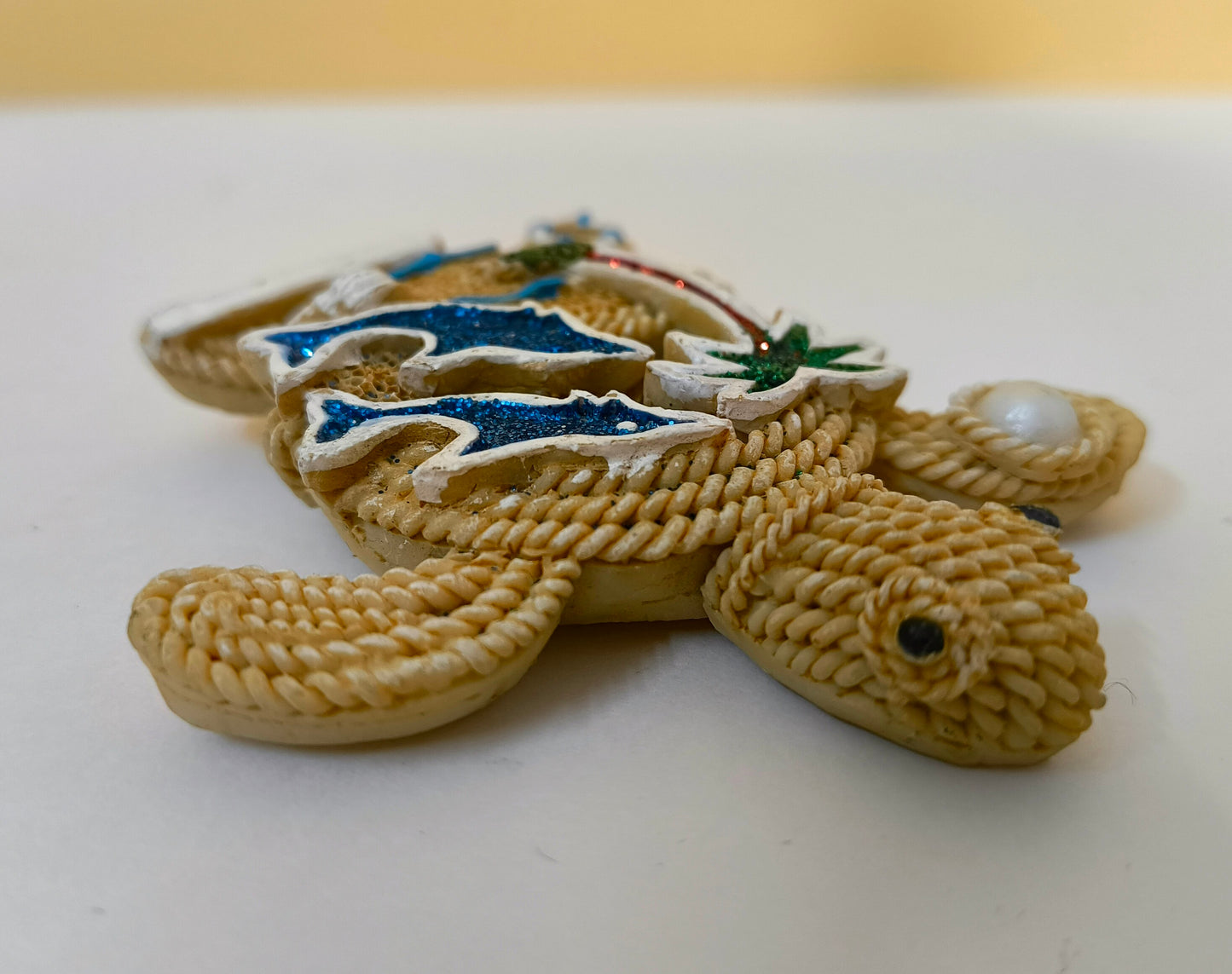 Handmade Sea Turtle Fridge Magnet – Coastal Ocean Décor for Beach Lovers & Nautical Home Styling