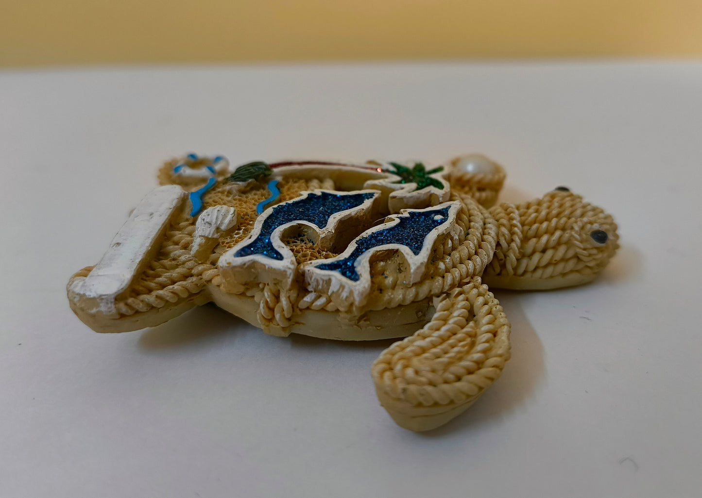 Handmade Sea Turtle Fridge Magnet – Coastal Ocean Décor for Beach Lovers & Nautical Home Styling