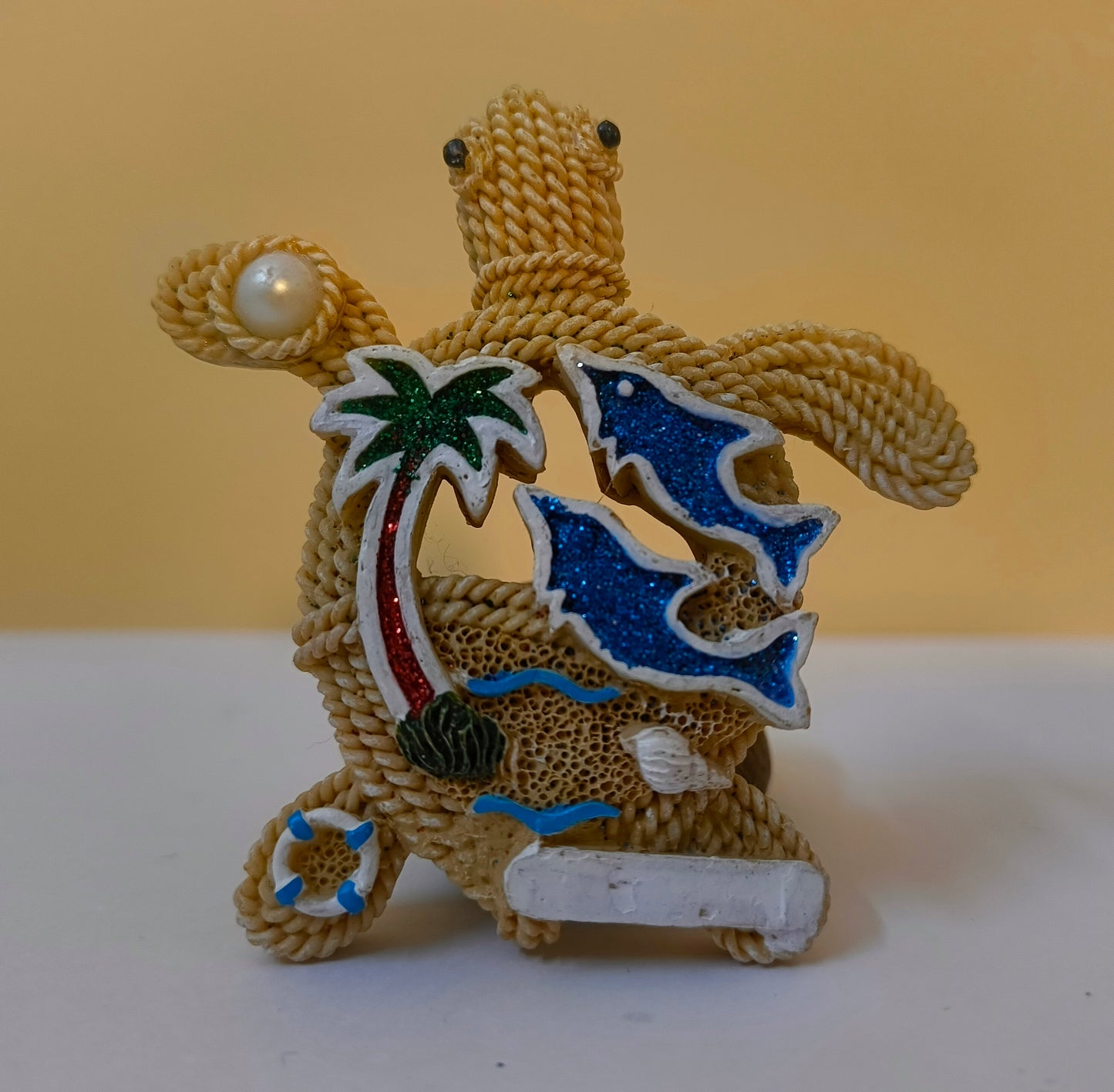 Handmade Sea Turtle Fridge Magnet – Coastal Ocean Décor for Beach Lovers & Nautical Home Styling